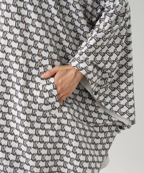 オリジナルプリントレインマント ＊STORY掲載＊【L】【ウォッシャブル】シャンブレーグリーンダウンジャケット QG2508590832(19250円)