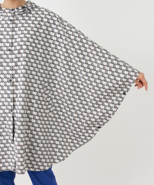 オリジナルプリントレインマント ＊STORY掲載＊【L】【ウォッシャブル】シャンブレーグリーンダウンジャケット QG2508590832(19250円)