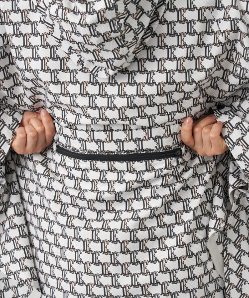 オリジナルプリントレインマント ＊STORY掲載＊【L】【ウォッシャブル】シャンブレーグリーンダウンジャケット QG2508590832(19250円)