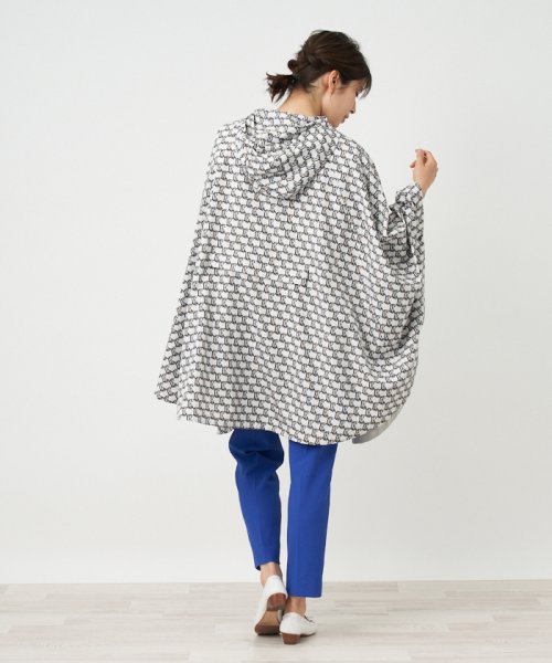 オリジナルプリントレインマント ＊STORY掲載＊【L】【ウォッシャブル】シャンブレーグリーンダウンジャケット QG2508590832(19250円)