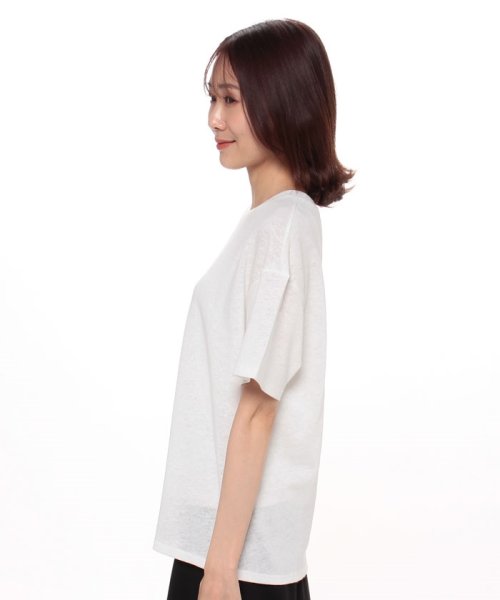 BENETTON (women)(ベネトン（レディース）)/リネン混半袖Tシャツ・カットソー/img04