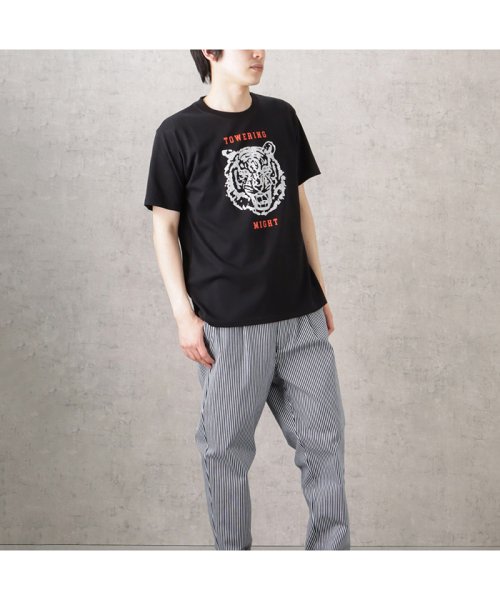 MAC HOUSE(men)(マックハウス（メンズ）)/T－GRAPHICS ティーグラフィックス タイガープリント半袖Tシャツ F52006DM/img06