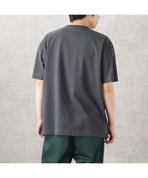 MAC HOUSE(men)(マックハウス（メンズ）)/NAVY ネイビー U.S.コットン100％ 無地Tシャツ CO233－MC004/img02