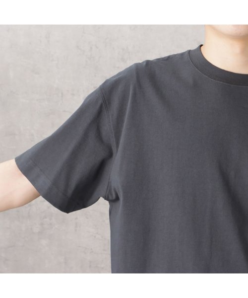 MAC HOUSE(men)(マックハウス（メンズ）)/NAVY ネイビー U.S.コットン100％ 無地Tシャツ CO233－MC004/img07