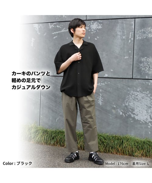 MAC HOUSE(men)(マックハウス（メンズ）)/URBAN COLLECTION アーバンコレクション 半袖ニットシャツ 331105MH/img07