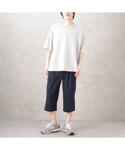 MAC HOUSE(men)(マックハウス（メンズ）)/NAVY ネイビー カーゴクロップドパンツ NV－M016/img04