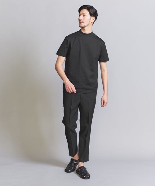 BEAUTY&YOUTH UNITED ARROWS(ビューティーアンドユース　ユナイテッドアローズ)/【WEB限定 WARDROBE SMART】クリア  ガスコットン モックネック カットソー【抗菌・防臭】/img09