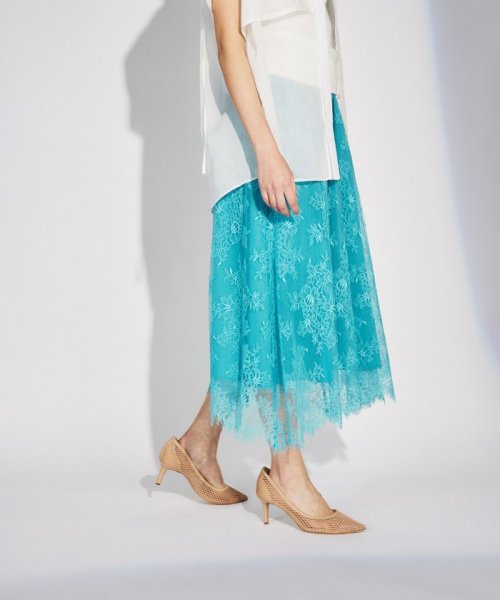 レースフレアスカート 