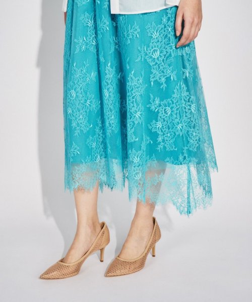 レースフレアスカート 