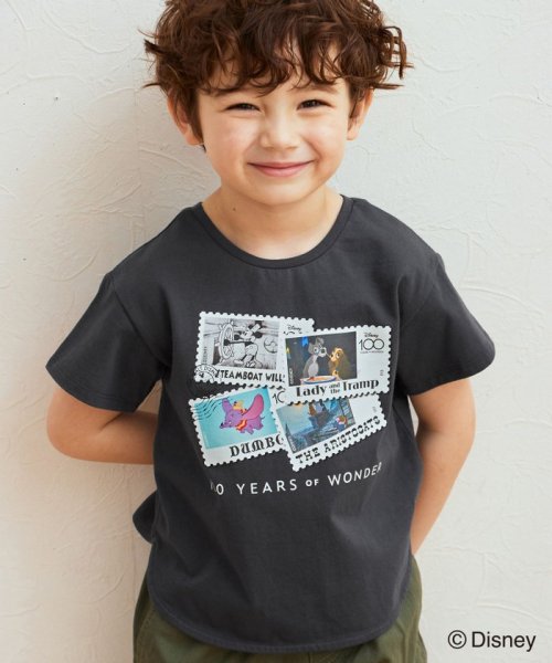 anyFAM（KIDS）(エニファム（キッズ）)/【Disney100 YEARS OF WONDER】ワールドスタンプ  Tシャツ/img09