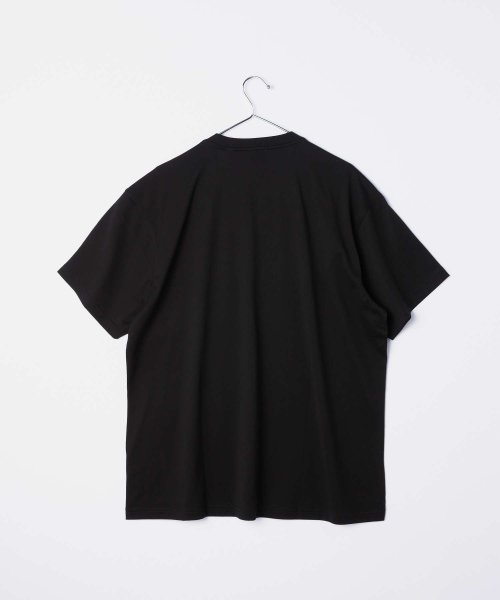 バーバリー BURBERRY 8055307 Ｔシャツ メンズ トップス 半袖 コットン クルーネック カットソー ロゴプリント クルーネック 黒 カジュアル トップス クルーネック 5cm本体