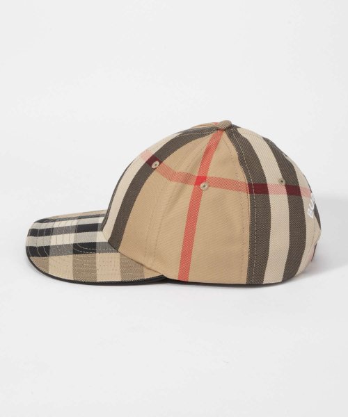 BURBERRY(バーバリー)/バーバリー BURBERRY 8056076 キャップ メンズ レディース 帽子 ヴィンテージチェック ベースボールキャップ コットン ロゴ刺繍 A7028 M/img01