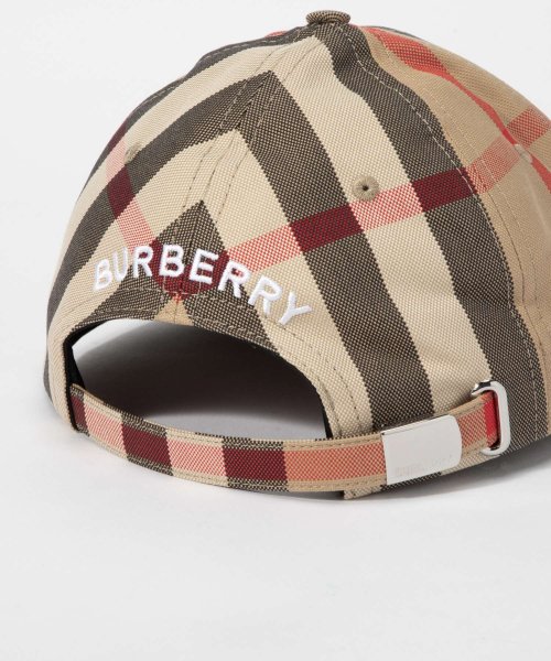 BURBERRY(バーバリー)/バーバリー BURBERRY 8056076 キャップ メンズ レディース 帽子 ヴィンテージチェック ベースボールキャップ コットン ロゴ刺繍 A7028 M/img04