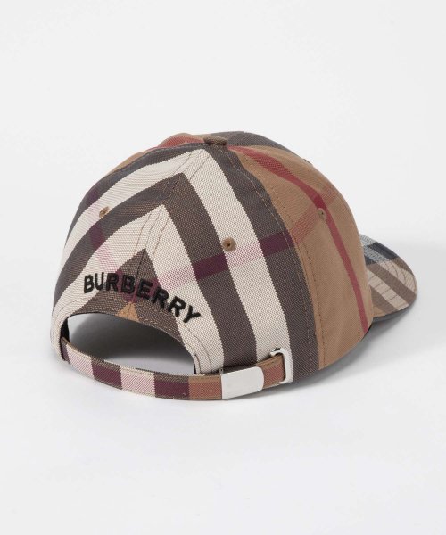 BURBERRY(バーバリー)/バーバリー BURBERRY 8056080 キャップ メンズ レディース 帽子 ヴィンテージチェック ベースボールキャップ コットン ロゴ A8894 ブラウ/img02