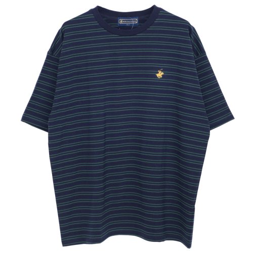 SB Select(エスビーセレクト)/BEVERLY HILLS POLO CLUB 天竺ボーダーワンポイント刺繍Tシャツ/img13