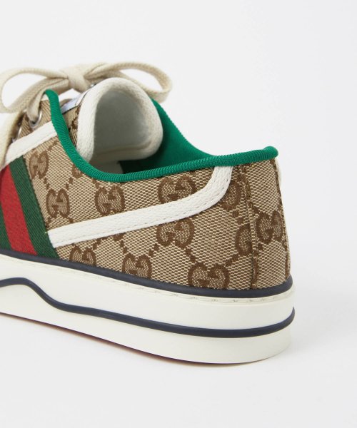 GUCCI(グッチ)/グッチ GUCCI 606110 HVK20 スニーカー レディース シューズ テニス 1977 GG キャンバス ロゴ フラット ローカット カジュアル イタ/img08