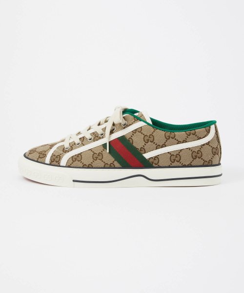 GUCCI(グッチ)/グッチ GUCCI 606111 HVK20 スニーカー メンズ シューズ テニス 1977 GG キャンバス ロゴ フラット ローカット カジュアル イタリア/img03