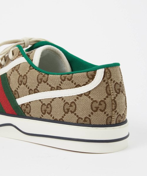 GUCCI(グッチ)/グッチ GUCCI 606111 HVK20 スニーカー メンズ シューズ テニス 1977 GG キャンバス ロゴ フラット ローカット カジュアル イタリア/img08