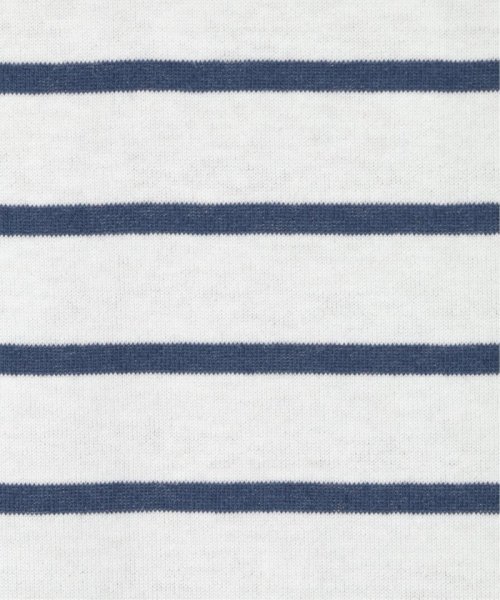 VENCE　EXCHANGE(ヴァンス　エクスチェンジ)/ピンボーダーネコ刺繍Tシャツ/img02