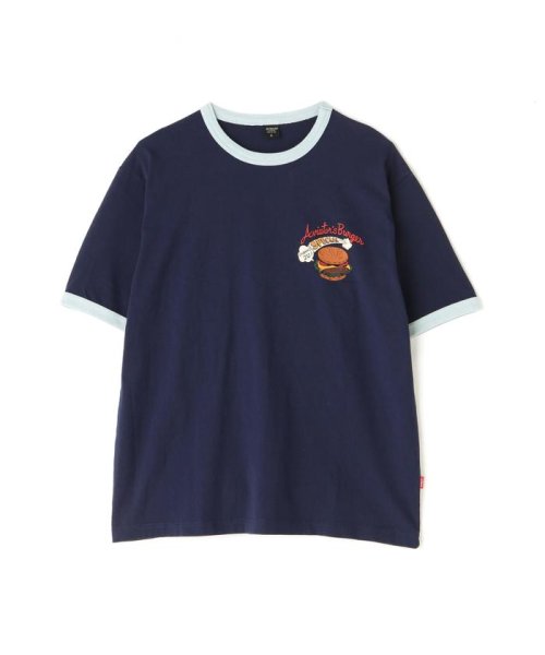 AVIREX(AVIREX)/WEST COAST BURGER RINGER T－SHIRT / ウエスト コースト バーガー リンガー Tシャツ/img23