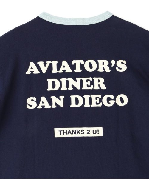 AVIREX(AVIREX)/WEST COAST BURGER RINGER T－SHIRT / ウエスト コースト バーガー リンガー Tシャツ/img24