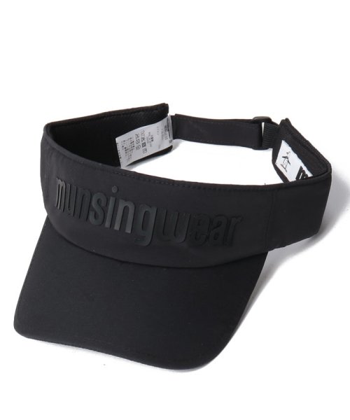 Munsingwear(マンシングウェア)/『ENVOY』UNI－SEX　ロゴデザインバイザー（吸汗速乾・抗菌防臭《ビン皮/額に触れる部分》)【アウトレット】/img18