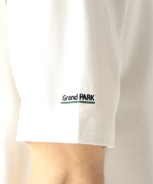 Grand PARK(グランドパーク)/サイドスリットロング丈Ｔシャツ/img08