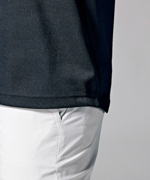 Munsingwear(マンシングウェア)/EXcDRY D－Tec&SUNSCREENモックネック半袖シャツ(高速ドライ/吸汗速乾/遮熱)【アウトレット】/img06