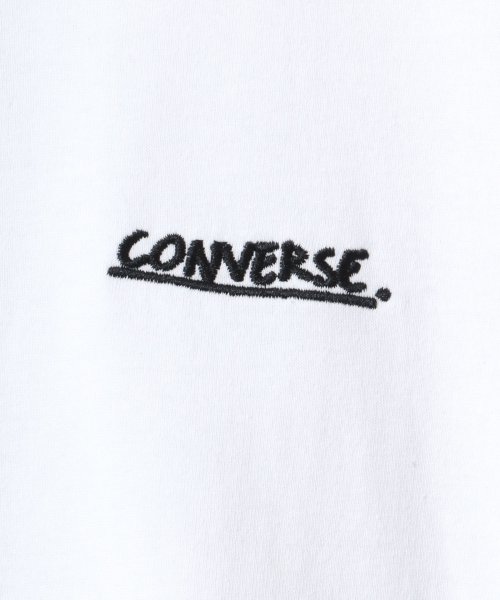 LAZAR(ラザル)/【Lazar】CONVERSE/コンバース オーバーサイズ オールスター スニーカー バック刺繍 ロゴ ワンポイント刺繍 Tシャツ メンズ レディース/img21