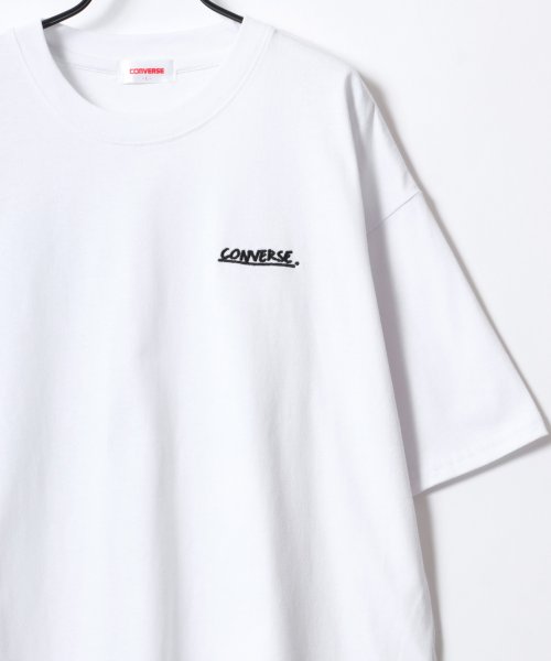 LAZAR(ラザル)/【Lazar】CONVERSE/コンバース オーバーサイズ オールスター スニーカー バック刺繍 ロゴ ワンポイント刺繍 Tシャツ メンズ レディース/img50