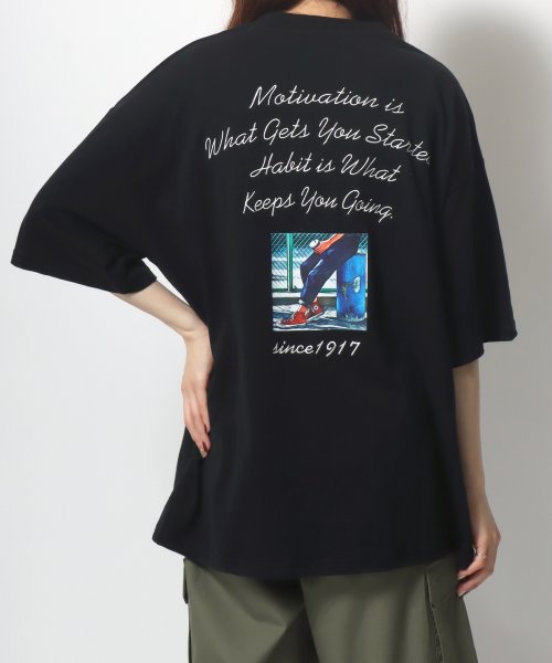 LAZAR(ラザル)/【Lazar】CONVERSE/コンバース オーバーサイズ オールスター スニーカー バック刺繍 ロゴ ワンポイント刺繍 Tシャツ メンズ レディース/img60