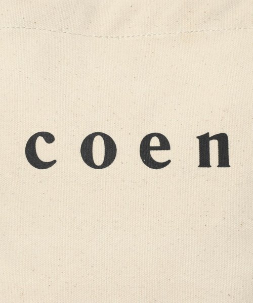 coen(coen)/coen2WAYロゴトートバッグSサイズ/img15