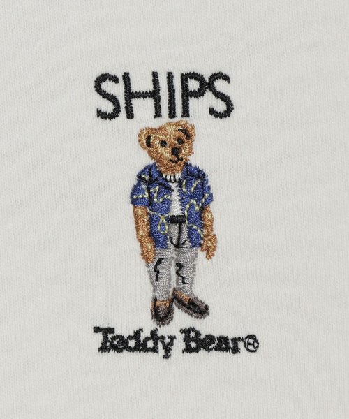 SHIPS Colors  MEN(シップスカラーズ　メン)/SHIPS Colors: Teddybear (R)×SHIPSロゴ  コラボ プリント Tシャツ/img36