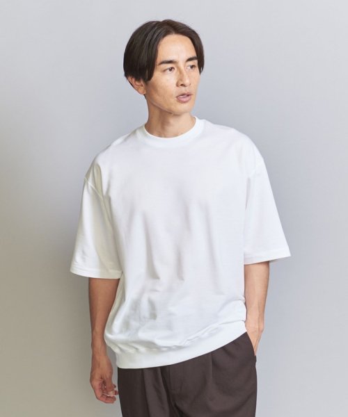 BEAUTY&YOUTH UNITED ARROWS(ビューティーアンドユース　ユナイテッドアローズ)/カネマサメリヤス メローコットン スウェット Ｔシャツ/img01