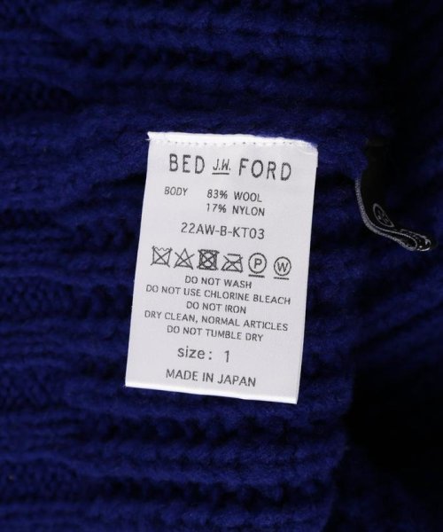 RoyalFlash(ロイヤルフラッシュ)/BED J.W. FORD / ベッドフォード/Turtleneck Hooded Knit/img11