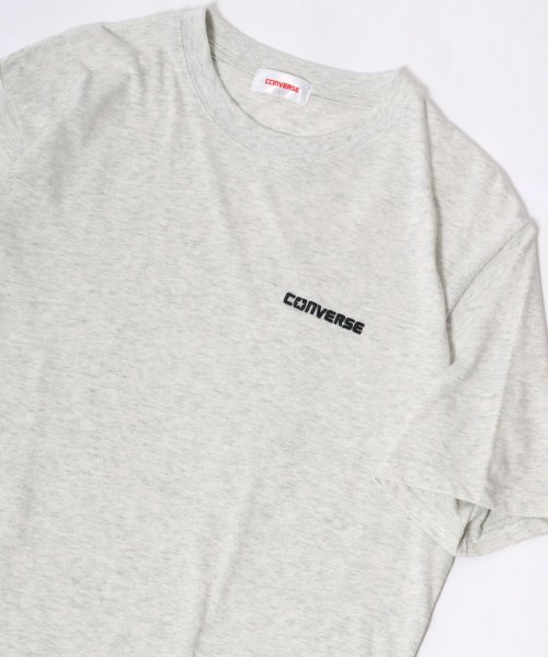 LAZAR(ラザル)/★【Lazar】CONVERSE/コンバース ロゴ オールスター ワンポイント刺繍 半袖Tシャツ/レディース メンズ Tシャツ カジュアル/img20