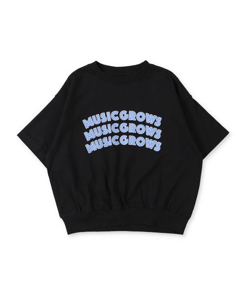 GROOVY COLORS(グルービーカラーズ)/天竺 MUSIC GROWS 裾リブ Tシャツ/img12