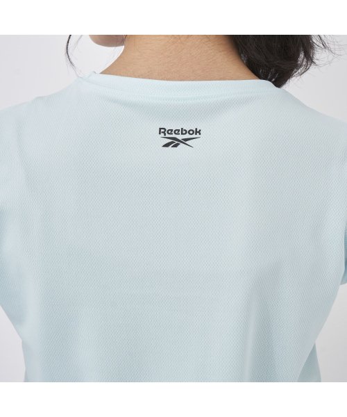 VacaSta Swimwear(バケスタ　スイムウェア（レディース）)/【REEBOK】エンボスメッシュロゴプリントT/img10
