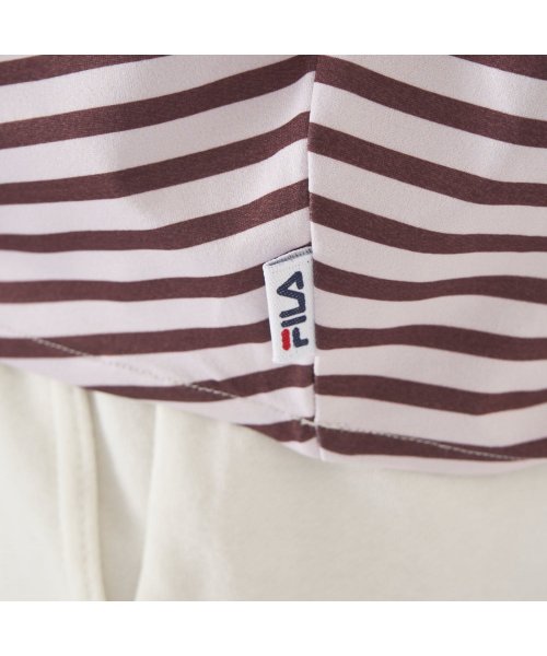 FILA(フィラ（スイムウェア）)/【フィットネス】水陸両用・UVカット ボーダーコクーンアクアＴシャツ レディース/img05