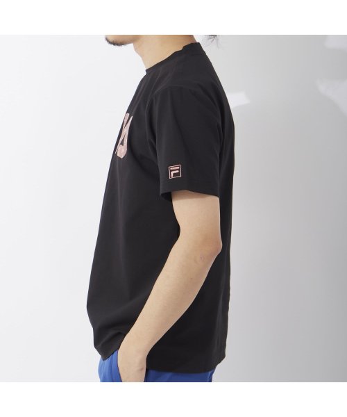 fila(men)(フィラ（メンズ）)/【ラン】ポリブチレンテレフタレート 鹿の子 Tシャツ メンズ/img02