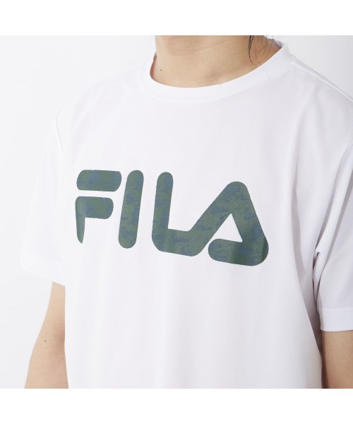 fila(men)(フィラ（メンズ）)/【ラン】ポリブチレンテレフタレート 鹿の子 Tシャツ メンズ/img19