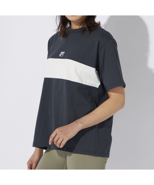 FILA(フィラ)/【ラン】UVカット 切替Ｔシャツ レディース/img06