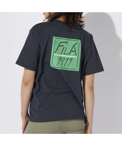 FILA(フィラ)/【ラン】UVカット 切替Ｔシャツ レディース/img07