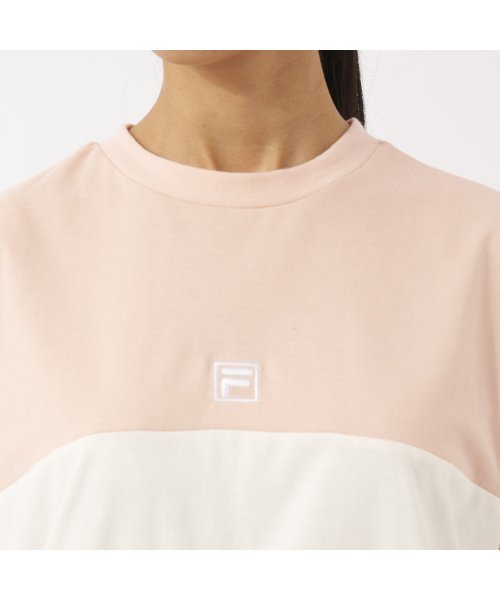 FILA(フィラ)/【ラン】UVカット 切替Ｔシャツ レディース/img12