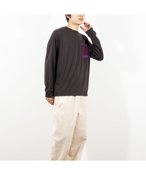 MAC HOUSE(men)(マックハウス（メンズ）)/LOGOS PARK ロゴス パーク ポケット付きロングスリーブTシャツ 2433－9358/img04