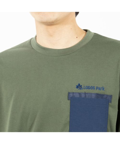 MAC HOUSE(men)(マックハウス（メンズ）)/LOGOS PARK ロゴス パーク ポケット付きロングスリーブTシャツ 2433－9358/img07