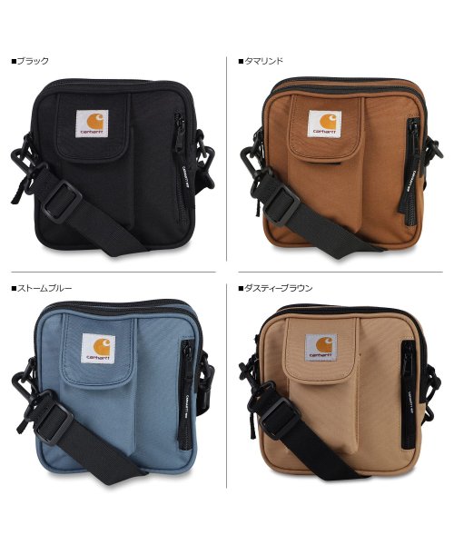 Carhartt(カーハート)/カーハート carhartt ショルダーバッグ エッセンシャル メンズ レディース 斜め掛け 撥水 ESSENTIALS BAG SMALL ブラック ブラウン/img02