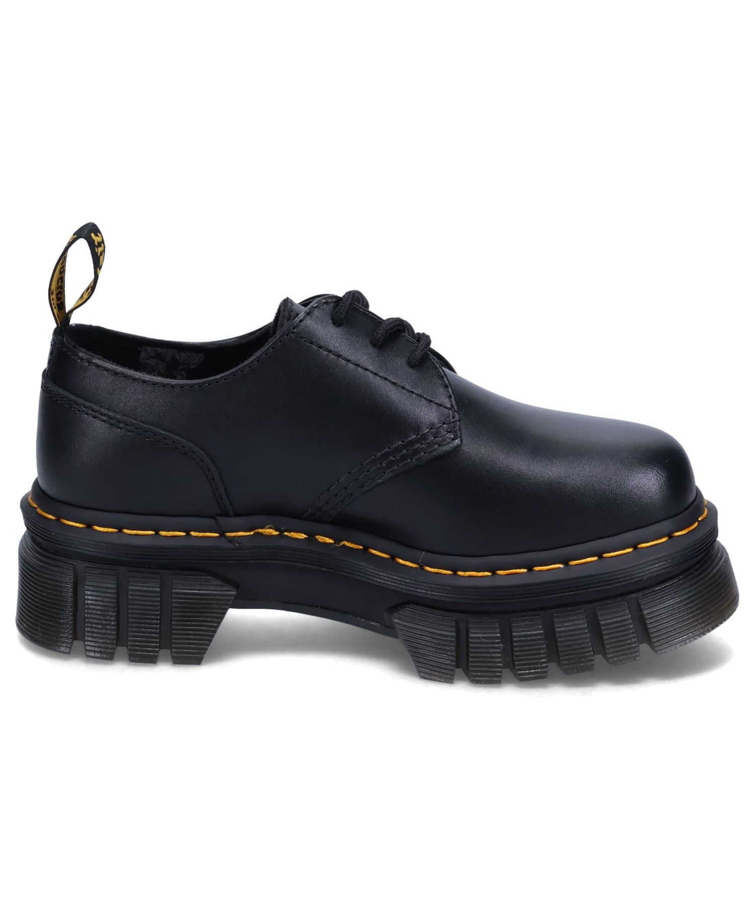 Dr.Martens ドクターマーチン 3ホール シューズ オードリック レディース 厚底 AUDRICK 3 EYE SHOES ブラック 黒  2714700