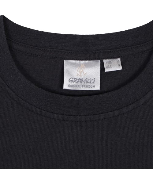 GRAMICCI(グラミチ)/GRAMICCI グラミチ Tシャツ 半袖 オーバル OVAL TEE メンズ ブラック ホワイト ネイビー 黒 白 G3SU－T043/img01