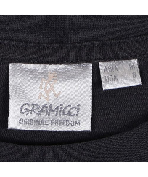 GRAMICCI(グラミチ)/GRAMICCI グラミチ Tシャツ 半袖 オーバル OVAL TEE メンズ ブラック ホワイト ネイビー 黒 白 G3SU－T043/img02